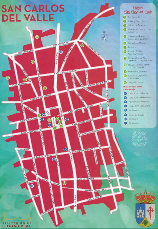 Plano de San Carlos del Valle